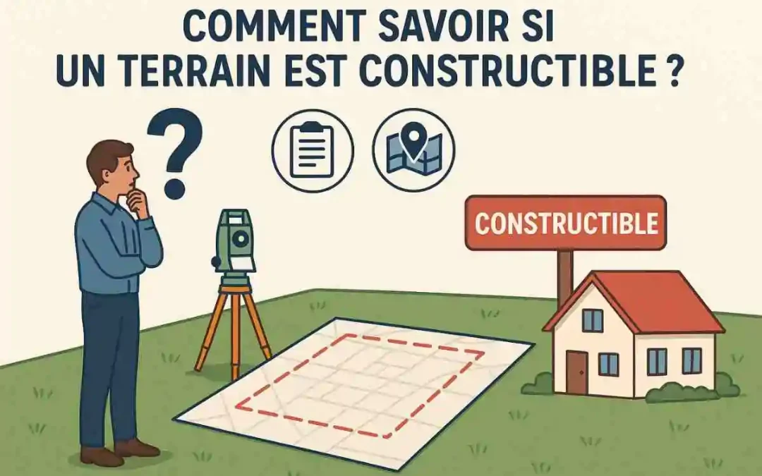 Comment savoir si une parcelle est constructible ?