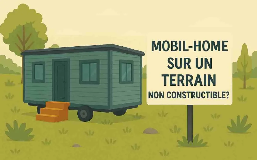 Peut-on installer un mobil-home sur un terrain constructible en France ?