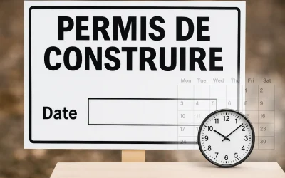 Quelle date afficher sur le panneau du permis de construire ?