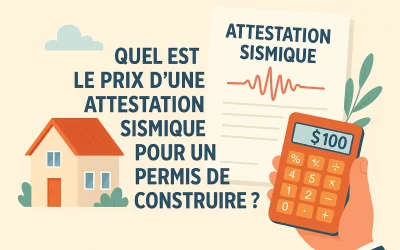 Quel est le prix d&rsquo;une attestation sismique pour un permis de construire ?