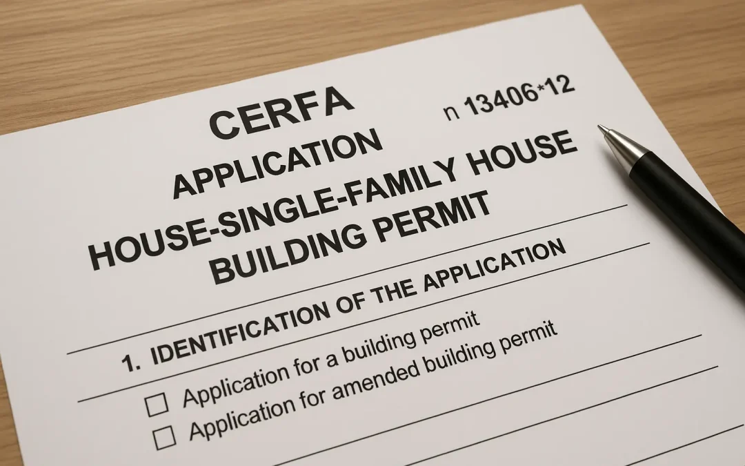 Quel est le Cerfa pour un permis de construire pour une maison individuelle ?