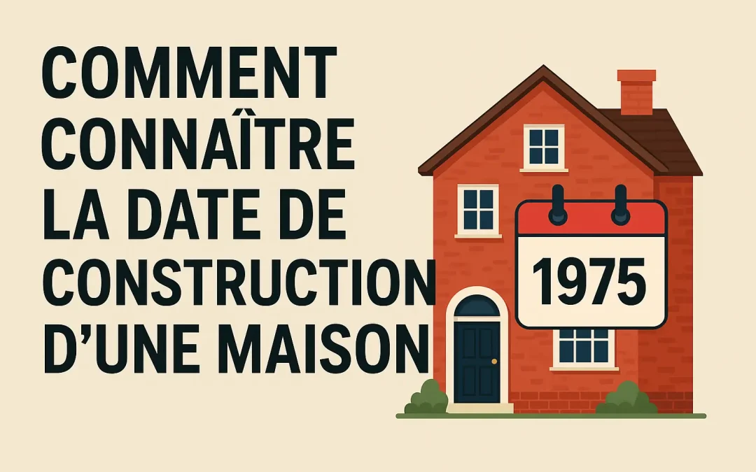 Comment connaître la date de construction d’une maison ?