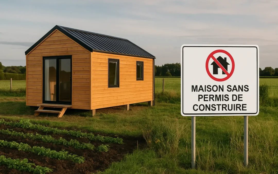Maison sans permis de construire sur terrain agricole : est-ce possible ?