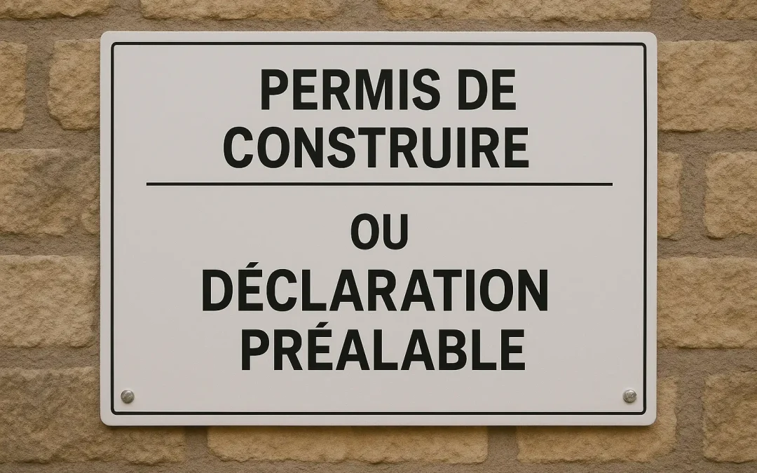 Permis de construire ou déclaration préalable : que choisir ?