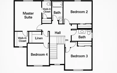 Quel plan de maison à étage avec 4 chambres et suite parentale choisir ?