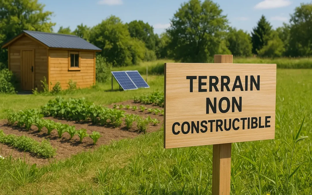Que peut-on faire sur un terrain non constructible ?