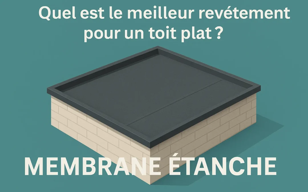 Quel est le meilleur revêtement pour un toit plat ?