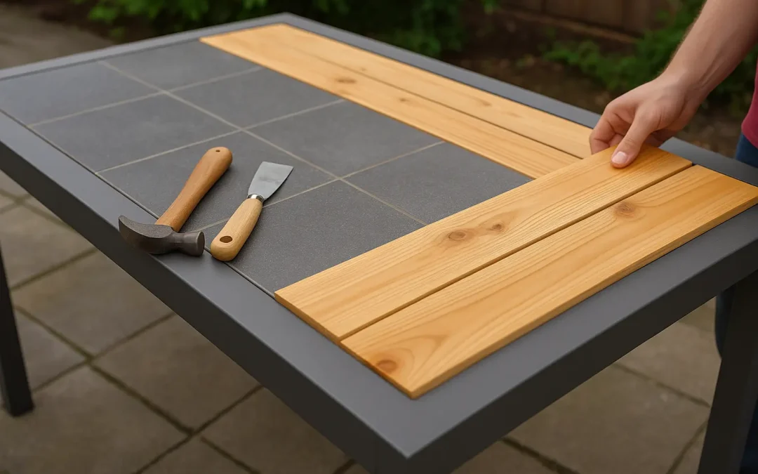 Par quoi remplacer du carrelage sur une table ?