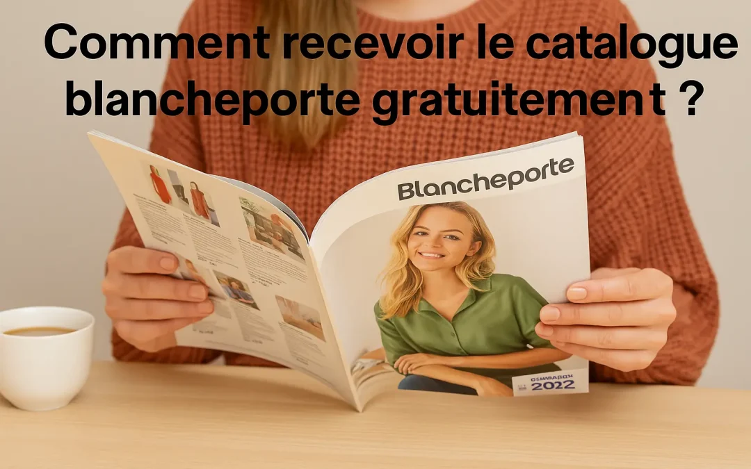 Comment recevoir gratuitement le catalogue Blancheporte chez soi ?