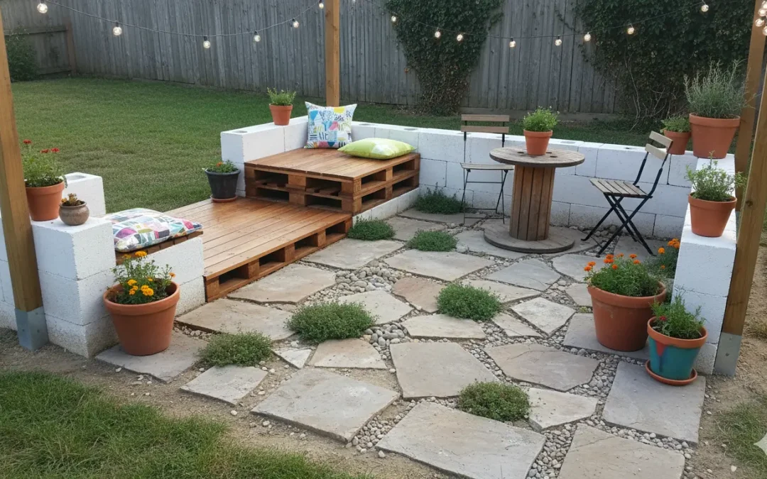 Comment faire une terrasse pour pas cher ?