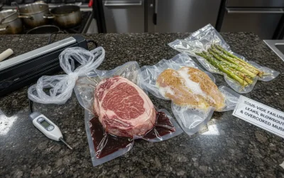 Quels sont les inconvénients de la cuisson sous‑vide ?