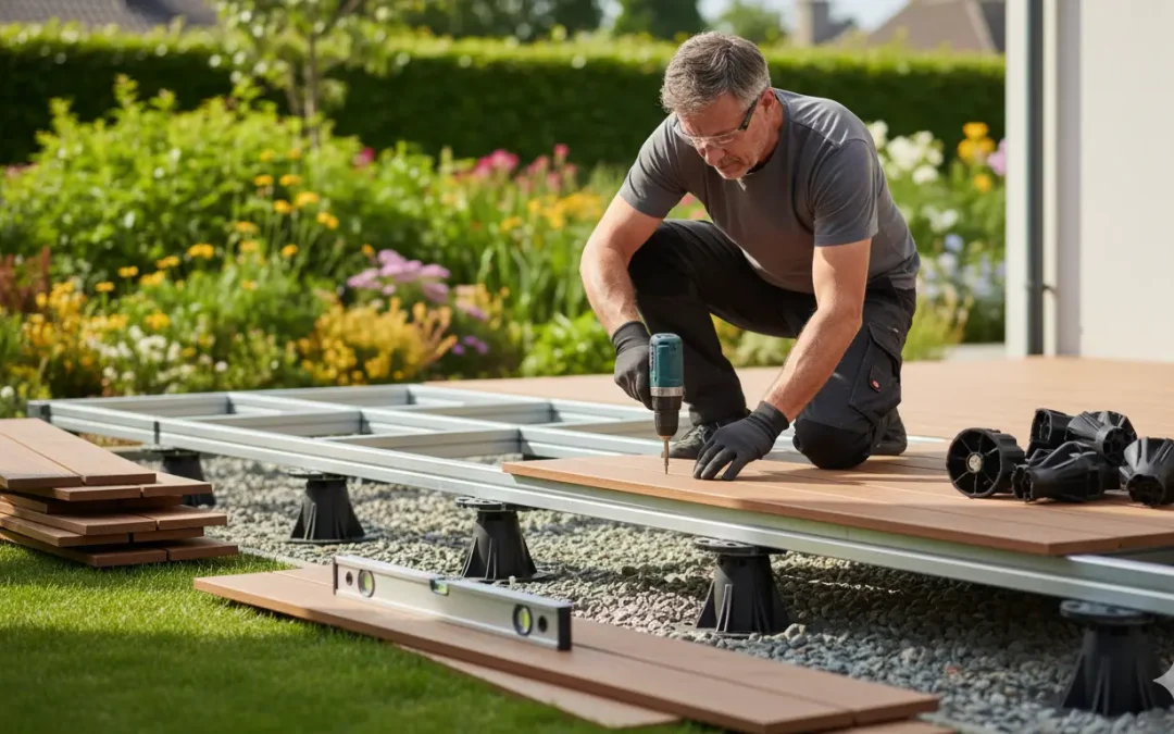 Comment poser une terrasse en bois sur plot ?