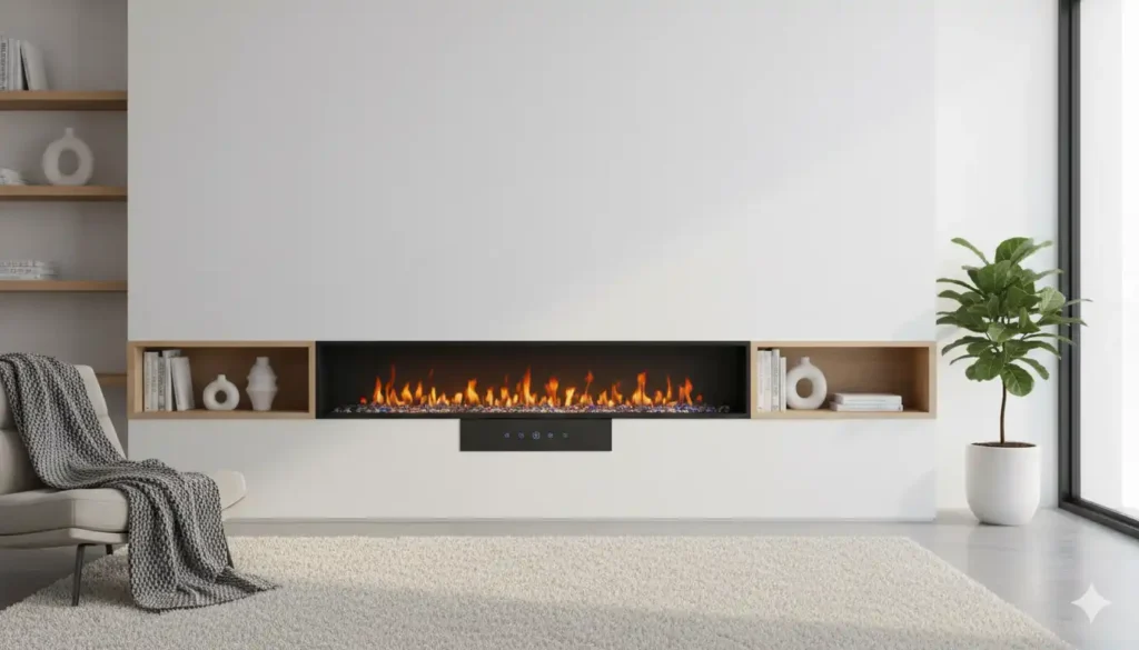 consommation d'une cheminée électrique