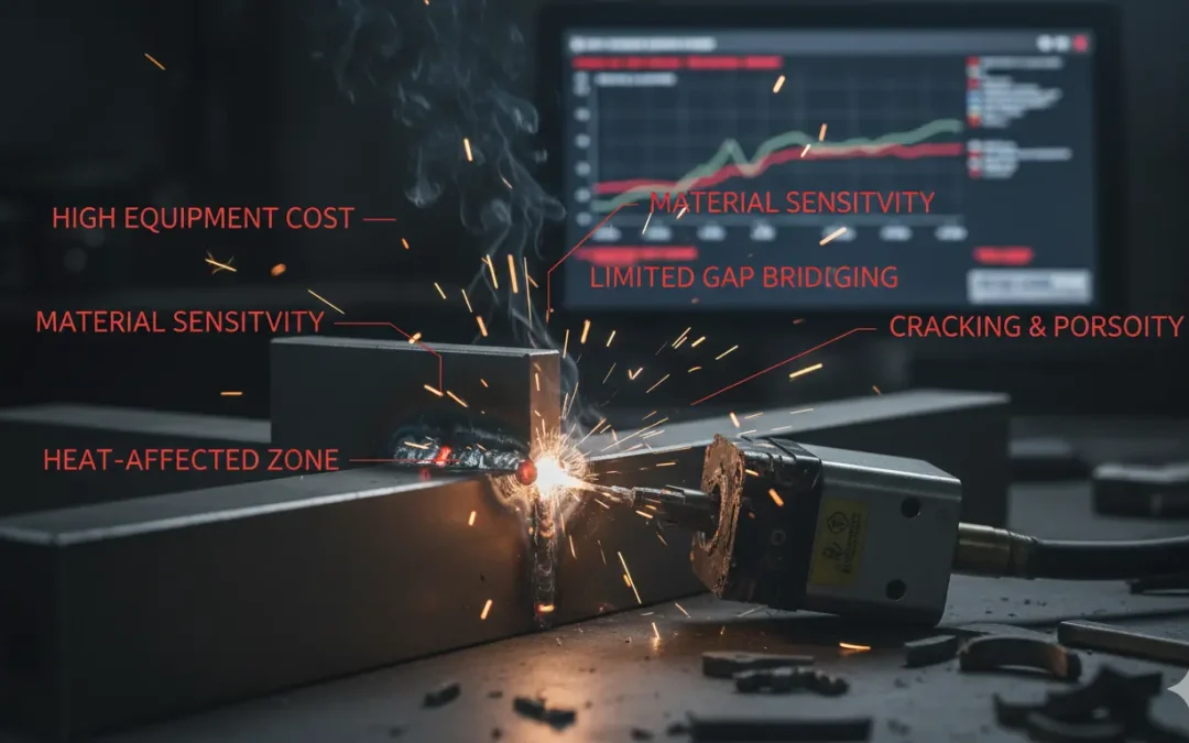 Quels sont les inconvénients du soudage laser ?