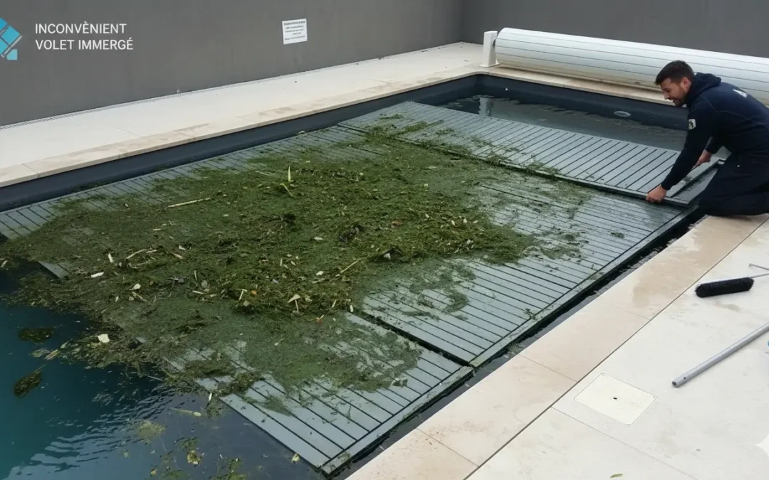Quels sont les inconvénients d’un volet de piscine immergé ?