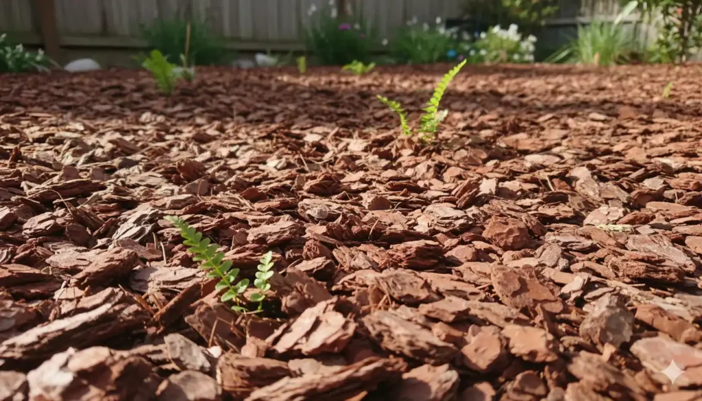 paillage écorce de pin