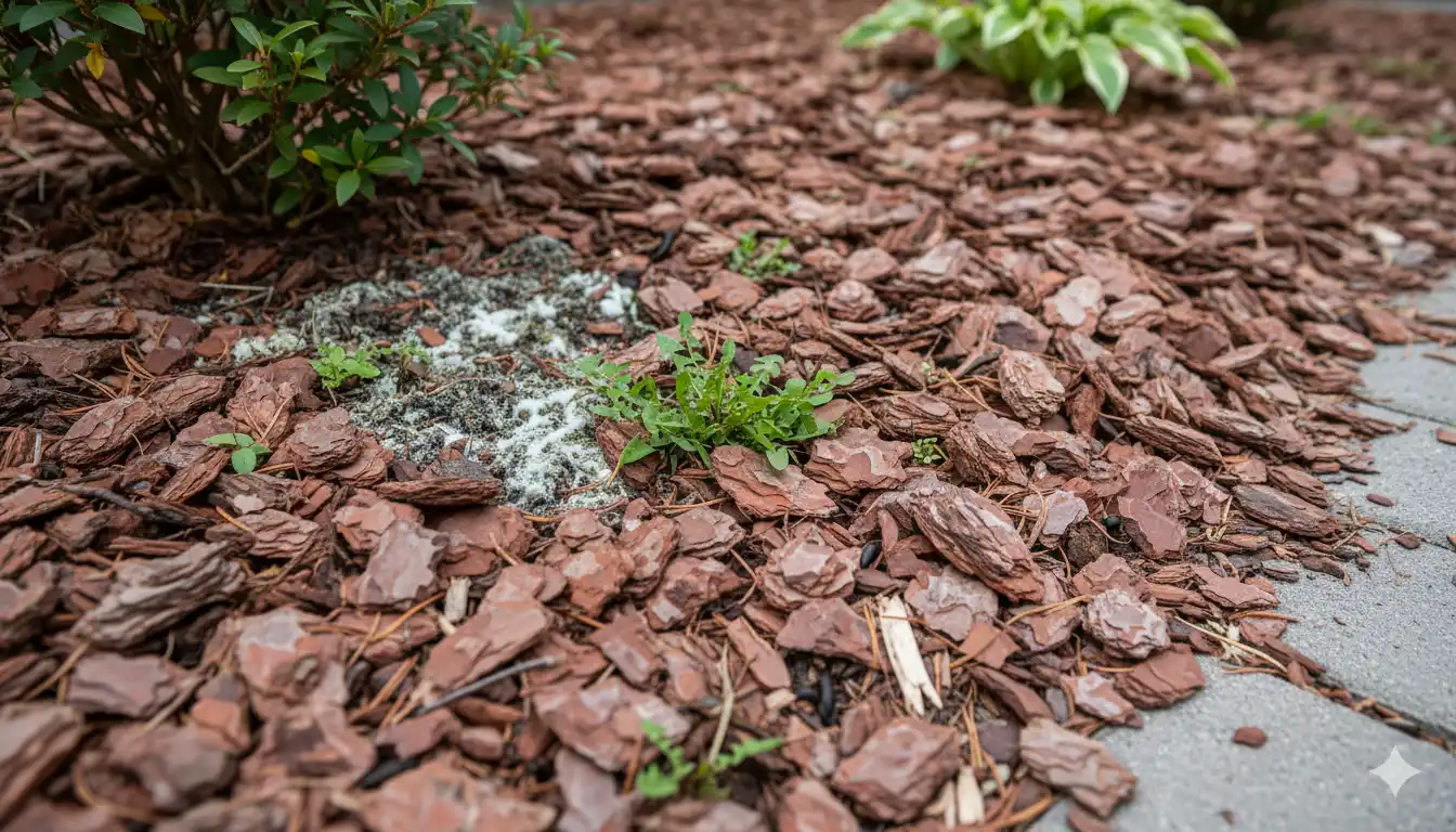 paillage écorce de pin inconvénient