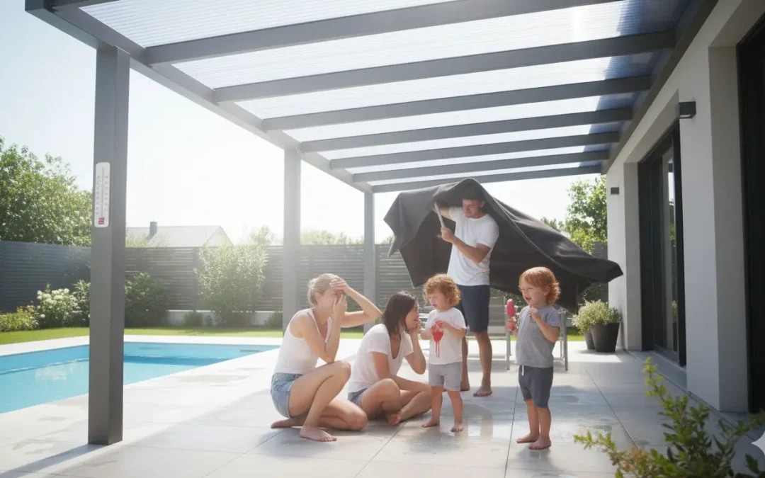 Quels sont les inconvénients d&rsquo;une pergola en polycarbonate ?