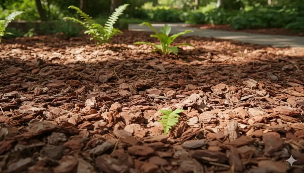 principaux inconvénients du paillage en écorce de pin