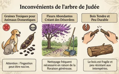 Quels sont les inconvénients de l’arbre de Judée ?