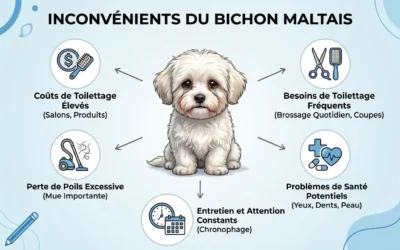 Quels sont les inconvénients du Bichon maltais ?