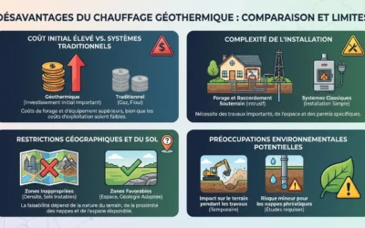 Quels sont les inconvénients du chauffage géothermie ?