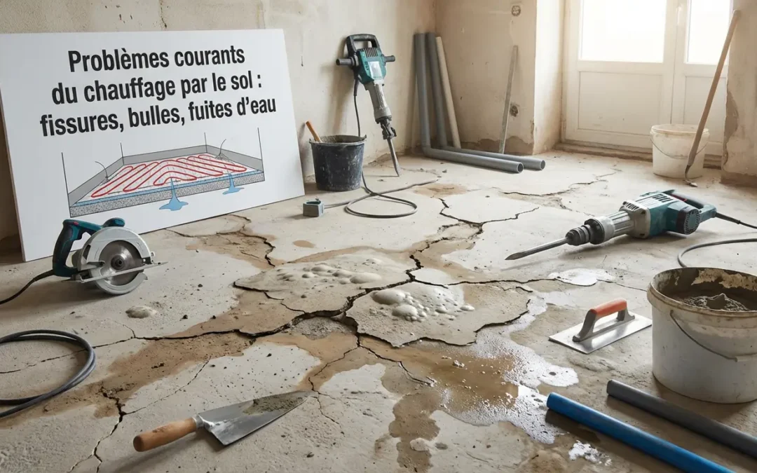 Quels sont les inconvénients du chauffage par le sol ?