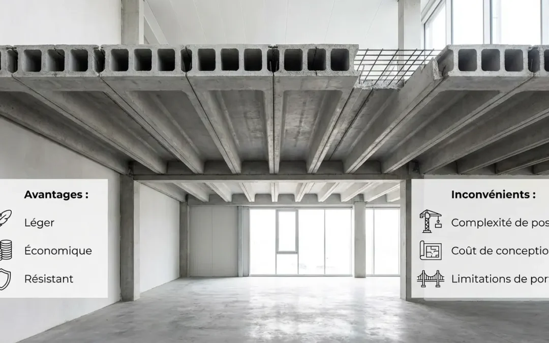 Quels sont les avantages et inconvénients de la dalle alvéolée ?