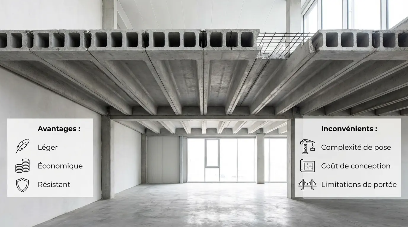 dalle alvéolée avantage et inconvénient