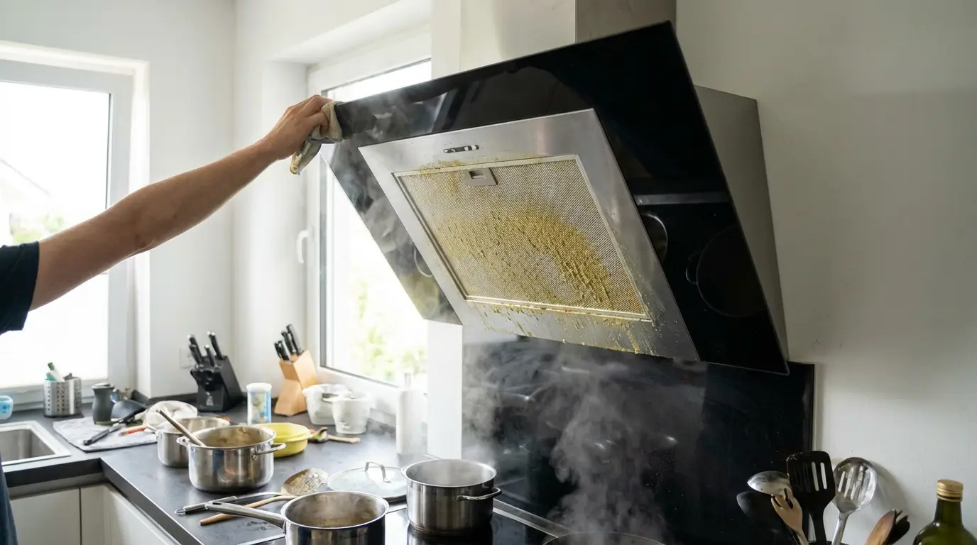 Quels sont les inconvénients de la hotte inclinée ?