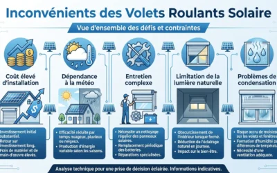 Volet roulant solaire : quels sont ses vrais inconvénients ?