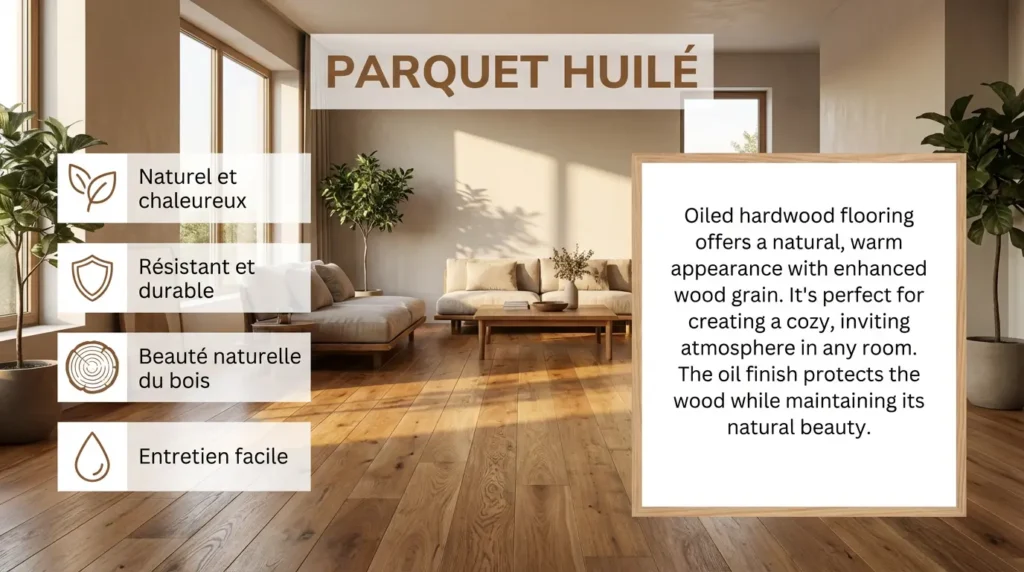 parquet huilé