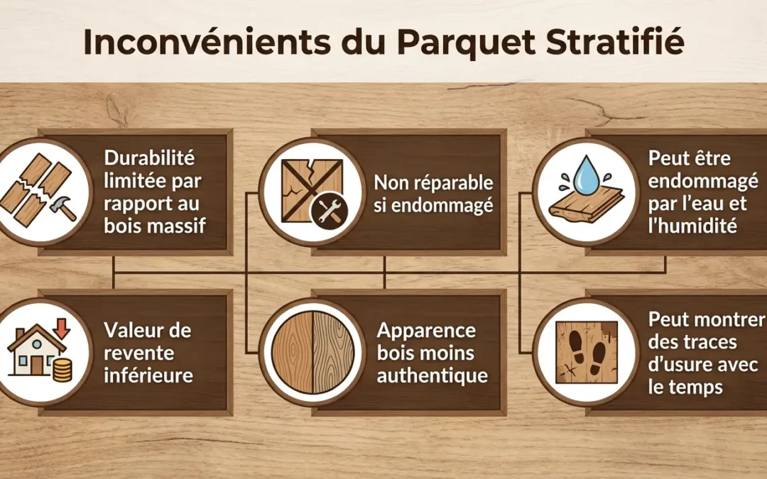 Quels sont les inconvénients d&rsquo;un parquet stratifié ?