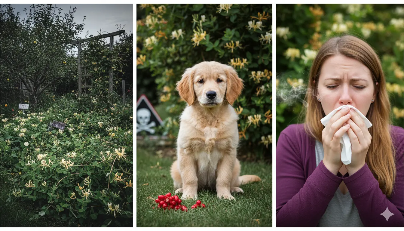 inconvénient chèvrefeuille