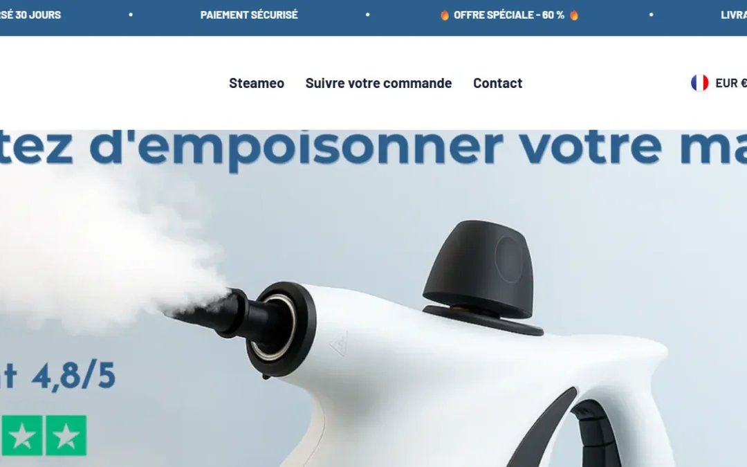 Quels sont les avis sur le nettoyeur vapeur Steameo ?