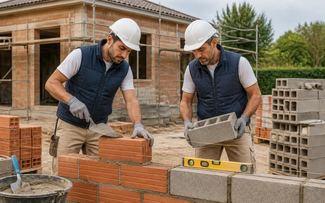 Brique ou parpaing pour une maison