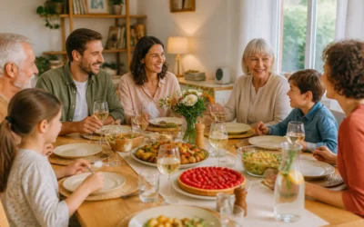 Comment organiser un repas de famille sans stress
