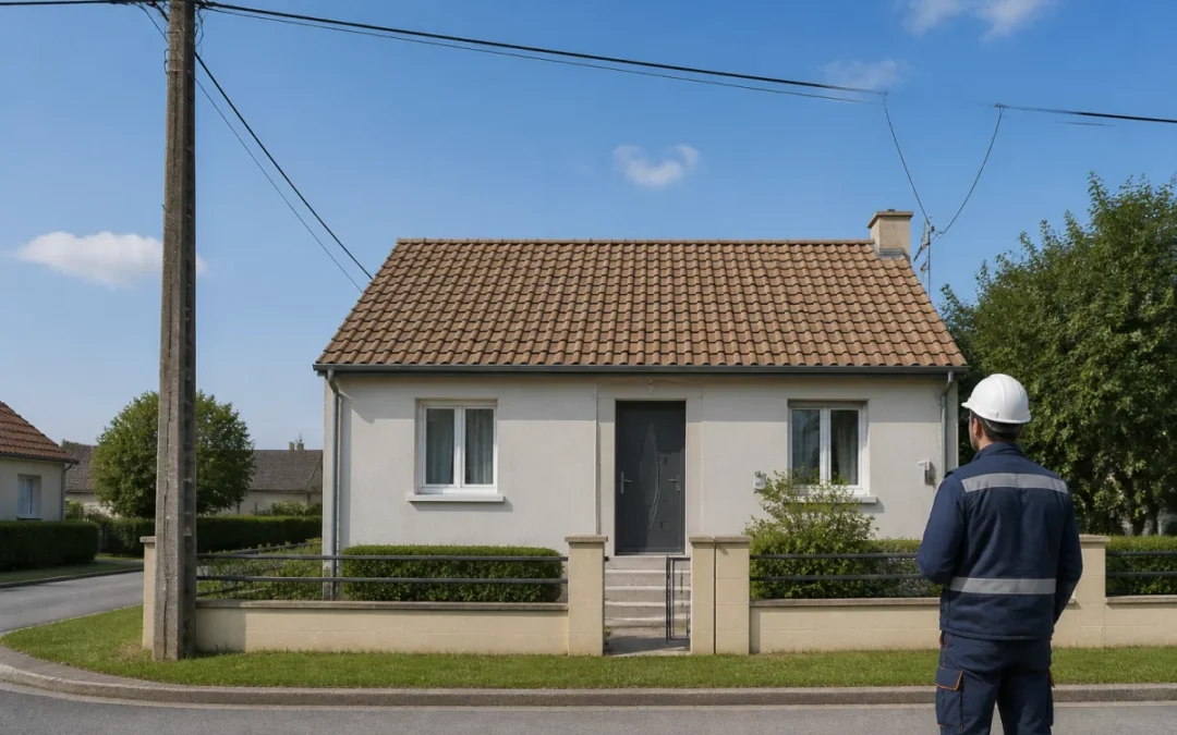 Qui doit faire les travaux pour la fibre dans une maison individuelle