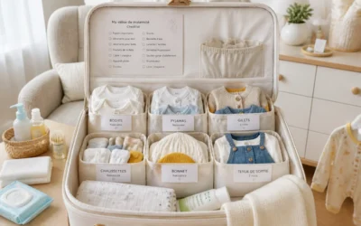 Préparer sa valise pour la maternité sereinement